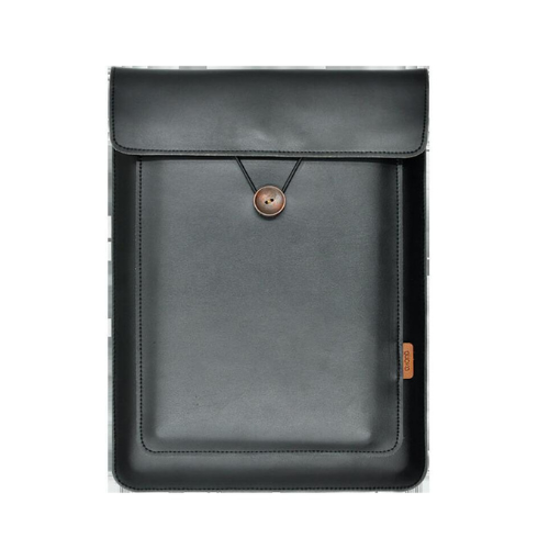 Modern Faux Leather Laptop Sleeve