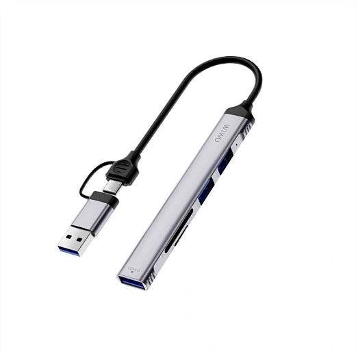 WIWU ZOLO 5 IN 1 USB C/A HUB Techware Solutions