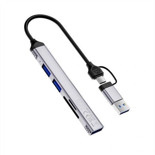 WIWU ZOLO 5 IN 1 USB C/A HUB Techware Solutions
