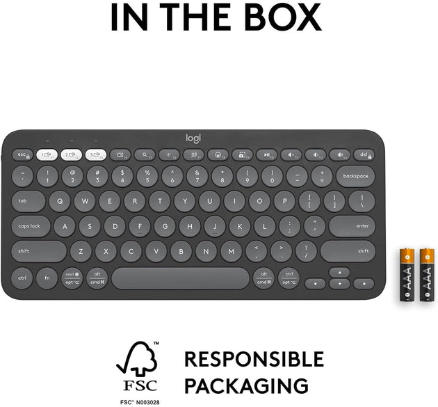LOGITECH PEBBLE KEYS 2 K380S KEYBOARD Techware Solutions