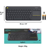 LOGITECH MEDIA K400 PLUS KEYBOARD AND MOUSE PAD Techware Solutions