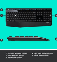 LOGITECH KEYBOARD COMBO MK345 COMFORT Techware Solutions